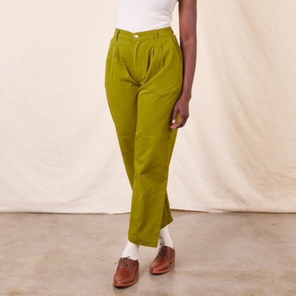 Big Bud Press Trousers - olive green